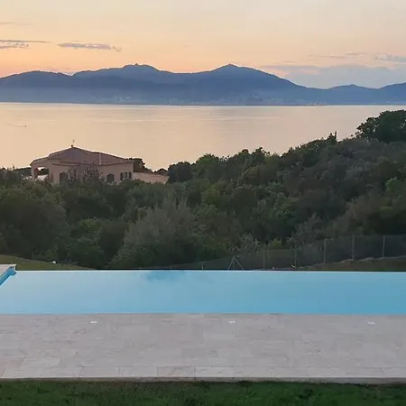 Corse Holistika - Rez-de-jardin Avec Vue Exceptionnelle Et Piscine Magnifique