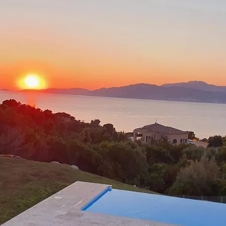 Appartamento Corse Holistika - Rez-de-jardin Avec Vue Exceptionnelle Et Piscine Magnifique Pietrosella